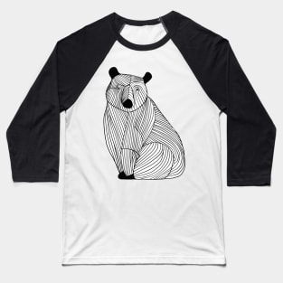 Bear lines art #bear Baseball T-Shirt